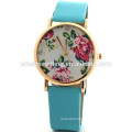 2015 New women geneva flower ladies watch